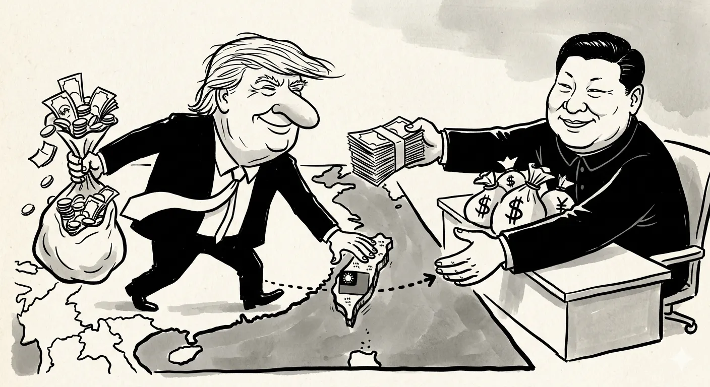 "9,500 Miles Away": How Trump Measured Taiwan's Worth and Found a Price